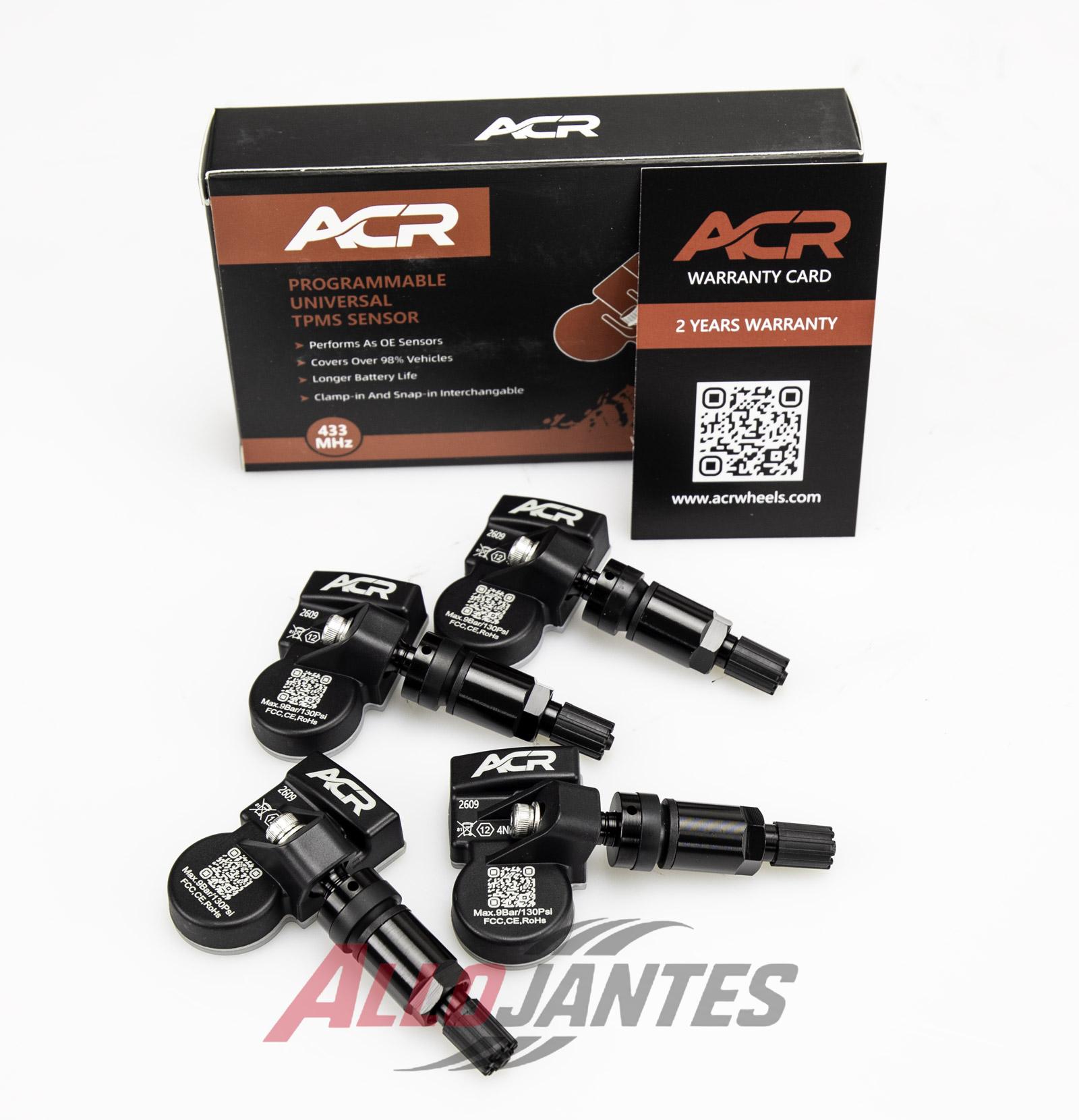 4 Valves Électronique - Noires